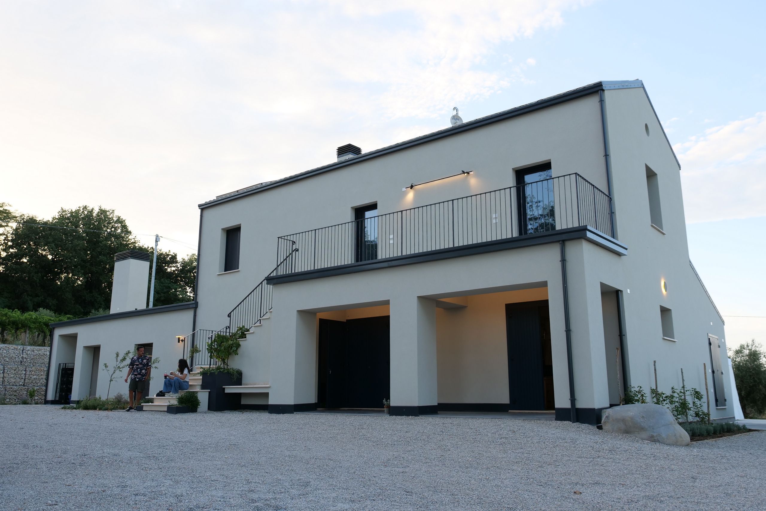 Agriturismo cena degustazione in cantina Tenuta Trium a Notaresco di Teramo