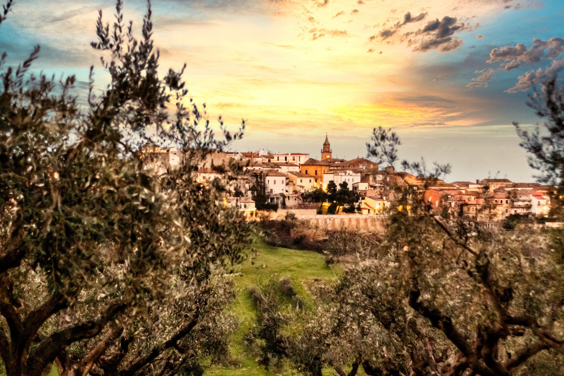 paesaggio di Notaresco Teramo